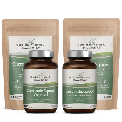 Two ALL Curcumin bottles